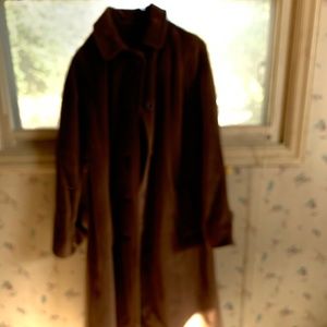 VINTAGE | Del Costa cashmere button up coat
